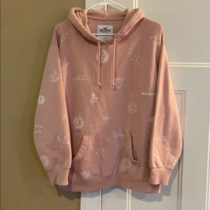charli damelio customized hollister hoodie